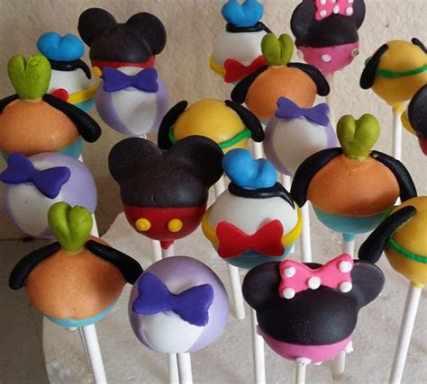 12 Mickey Mouse Clubhouse Cake Pops