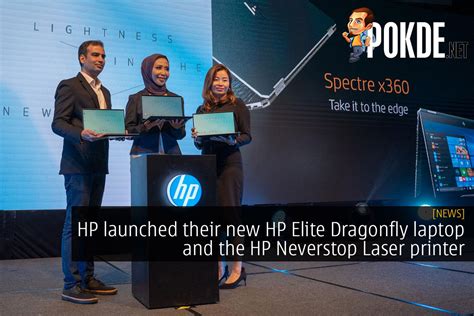 HP launched their new HP Elite Dragonfly laptop and the HP Neverstop ...