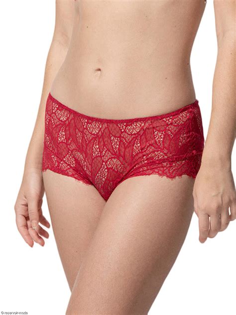 Shorty Orchidea Luna rouge Réservoir Mode Lingerie Femme et Homme