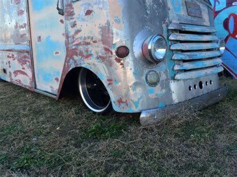 55 Grumman Step Van Patina Rat Rod Hot Rod Milk Bread Ice Cream LS Devco Classic Ford