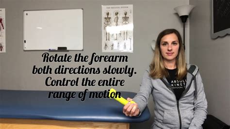 Wrist Pronationsupination With Dumbbell Youtube