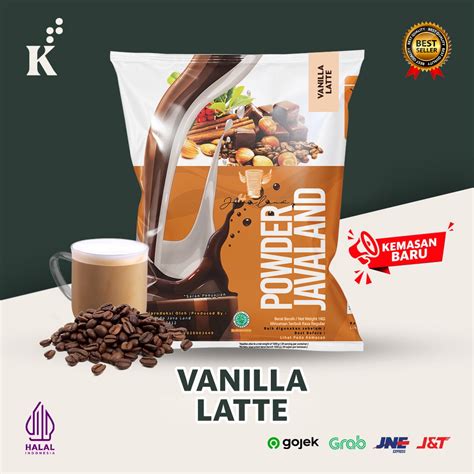 Jual Bubuk Minuman Bubble Powder Rasa Vanilla Latte Javaland Kg