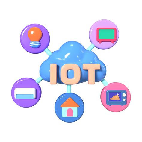 IOT 3D Illustration Icon 40247975 PNG