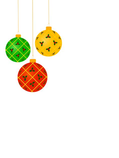 Christmas Baubles Illustration Free Stock Photo Public Domain Pictures