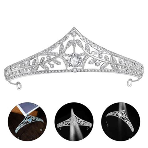 Braut Hochzeitskrone Prinzessin Zubehör Kopfschmuck Tiara Für Frauen