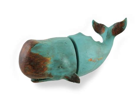 Verdigris Green Finish Sperm Whale Head And Tail Bookends Set Of