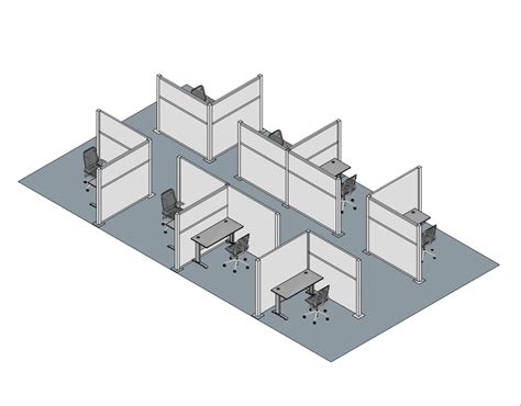 Modular Office Cubicle System | Portable Partitions