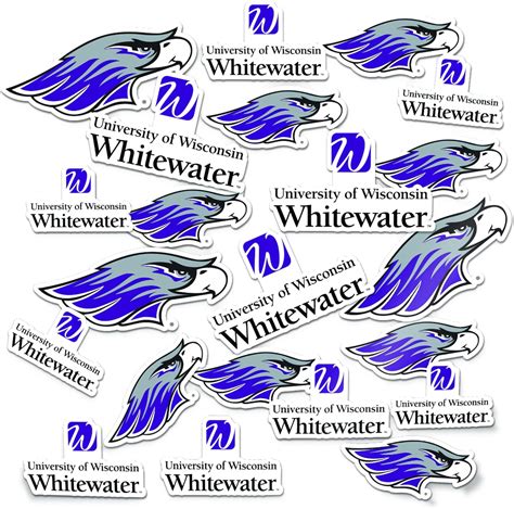 University Of Wisconsin Whitewater Uww Warhawks Sticker