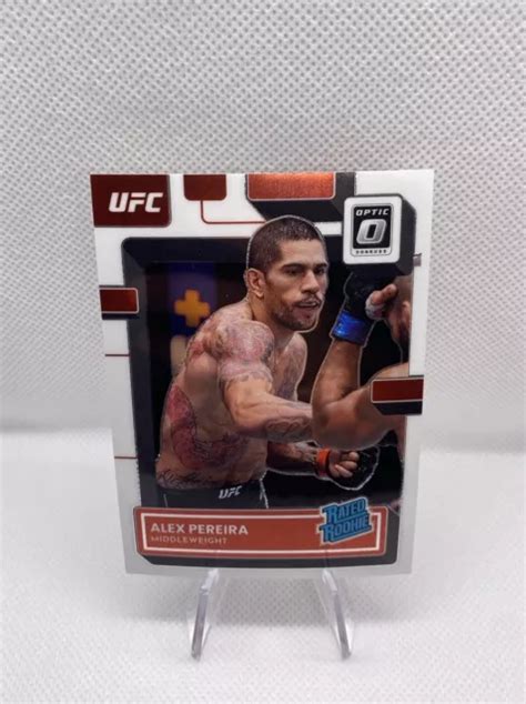 2023 DONRUSS OPTIC UFC Alex Pereira recrue classée RC 108 EUR 4 40