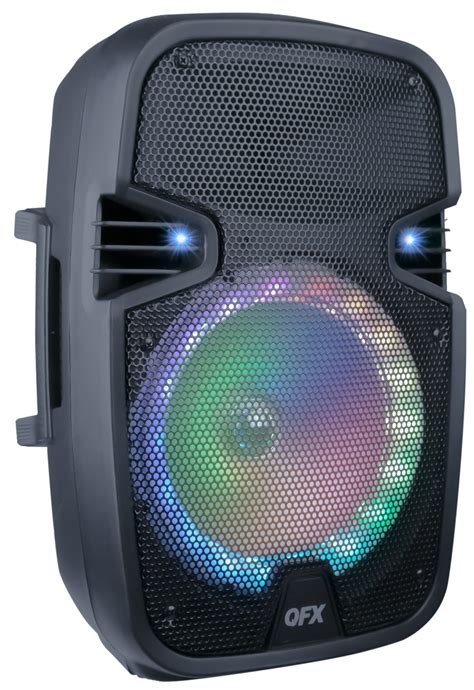 Qfx Pbx 8074 8 Inch Portable Party Bluetooth Loudspeaker Instruction Manual