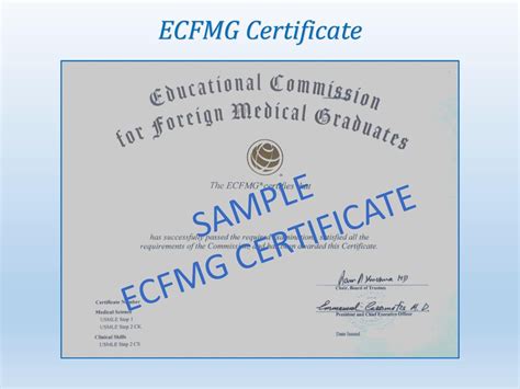 How To Apply For Ecfmg Certificate Baseballprince