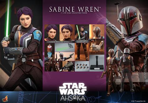 Hot Toys Announce Sabine Wren Collectible Figure From Ahsoka The Cantina
