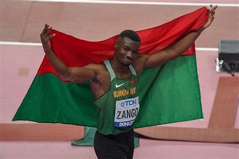 Mondiaux d athlétisme 2023 le Burkinabè Hugues Fabrice Zango décroche