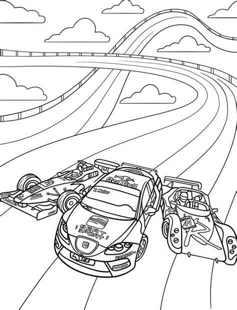 Coloriage Hot Wheels Gratuit Imprimer