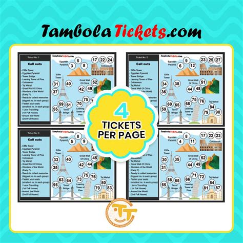 Tambola Tickets Pdf 3
