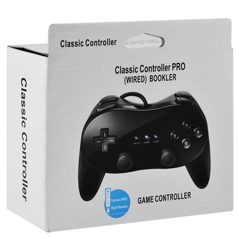 Classic Controller Pro For Nintendo Wii Wii U Black Mcbazel Your