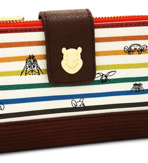 Disney Winnie the Pooh Striped Wallet by Loungefly - BoxLunch Exclusive - New, Mint Condition