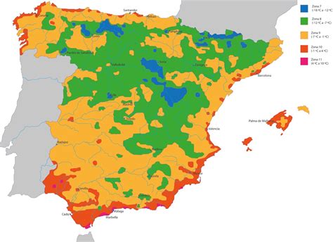 Zonas Clim Ticas En Espa A