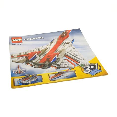 X Lego System Bauanleitung Heft Creator In Model Airport Fast