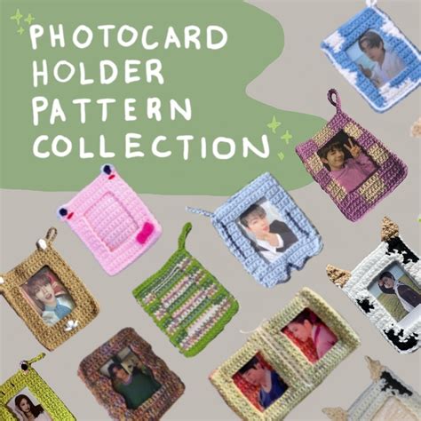 Crochet Photocard Holder Pattern Collection Andrea S Ko Fi Shop Ko