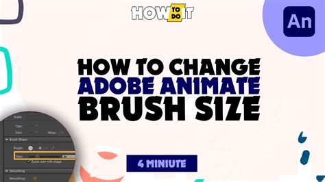 Adobe Animate How To Change Brush Size 2024 Skill Wave YouTube