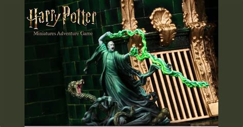 Harry Potter Miniatures Adventure Game Lord Voldemort Board Game