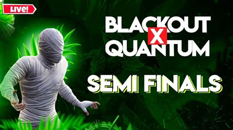 BGMI LIVE 50k SHOWDOWN SEMI FINALS Live QUANTUM X BLACKOUT ESPORTS