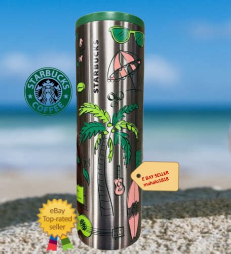 Starbucks Hawaii Stainless Steel Tumbler Been There Series Oz Travel