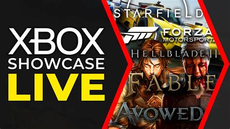 Xbox Games Showcase 2023 Live Stream Youtube