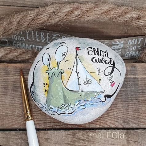 Maleola De Stoneart On Instagram Sailing Snail Ist Heute Das Thema