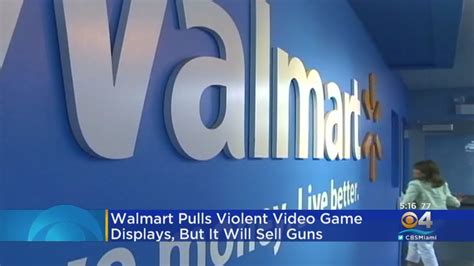 Walmart Pulls Violent Video Game Displays From Stores Will Still Sell