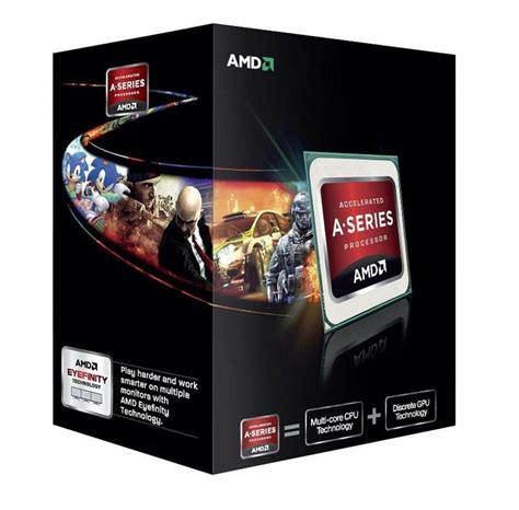 AMD A8-5600K Black CPU - 4 Kerne 3.6 GHz - AMD FM2 - AMD Boxed (PIB ...