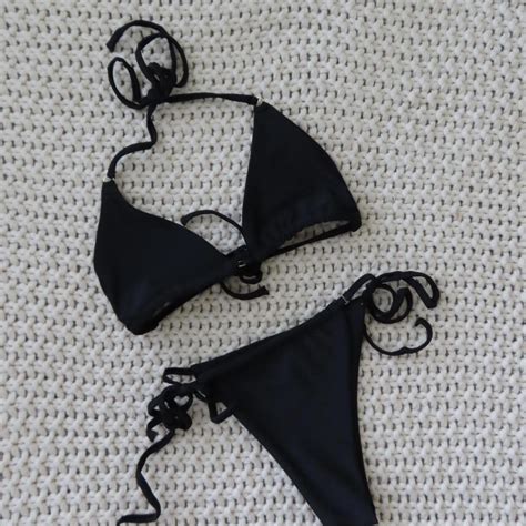 Amazon Bikini Set Top Small Bottom Depop