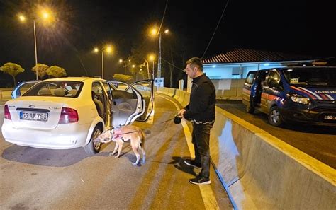 Samsun da Yılbaşı Gecesi Jandarma Ekipleri Uygulama Yaptı Haberler