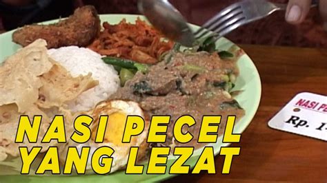 Kenikmatan Nasi Pecel Bu Tinuk WISATA KULINER YouTube