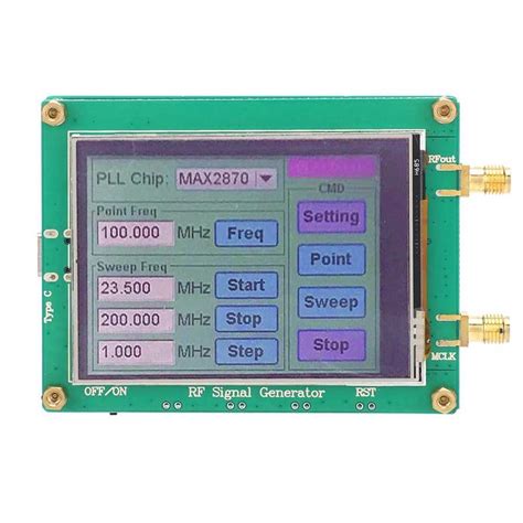 Max Mhz Mhz Rf Signal Source Generator Module High