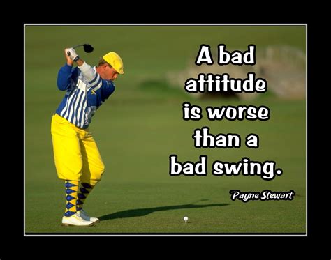 Inspirational Golf Quote Poster T For Men Payne Stewart Photo Art