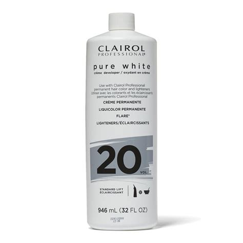 Clairol Professional Pure White 20 Volume Creme Developer 32 Oz