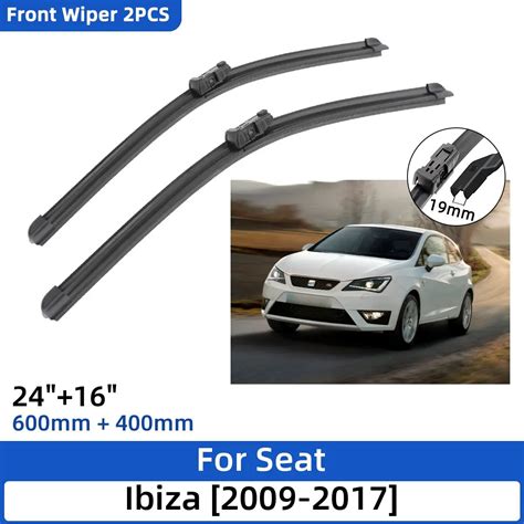 Escobillas De Limpiaparabrisas Delanteras Accesorios Para Seat Ibiza