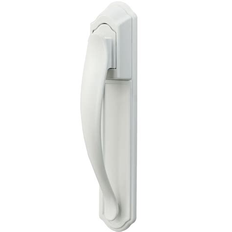 Ideal Security Dx Pull Handle Set With Back Plate White The Home Depot Canada