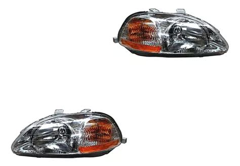 Par Faros Honda Civic Env O Gratis