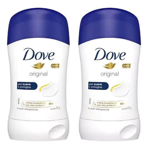 2 Antitranspirante En Barra Dove Original 45g Meses Sin Intereses