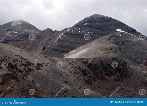 Mountain Peaks on Chacaltaya Stock Photo - Image of snow, range: 13204952