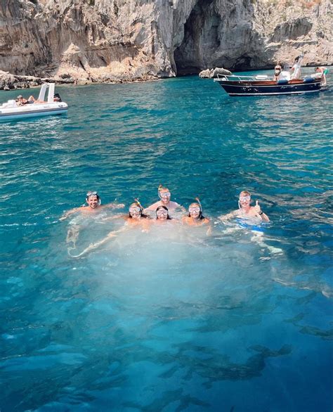 Snorkel In Capri☀️🌊🌸 Outdoor Pool Float Snorkeling