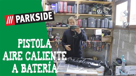 Parkside Pistola de aire caliente a batería Ya no necesito