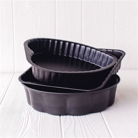 Ballarini La Patisserie 3 Piece Nonstick Scalloped Cake Pan Set Cake