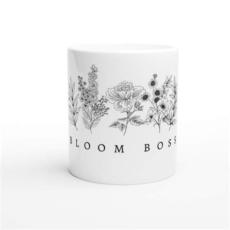 Bloom Boss Mug Coffee Mug Office Mugs 11 Oz Mug T For Him T