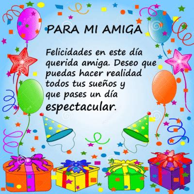 Deseos de Feliz Cumpleaños para una Amiga en Mensajes y Frases