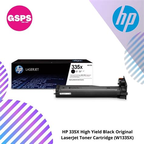 HP 335A / 335X High Yield Black Original LaserJet Toner Cartridge ...