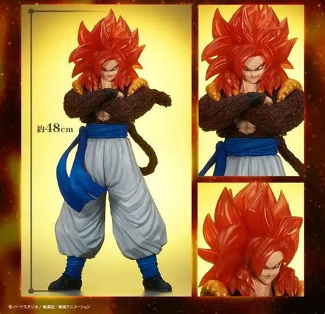 Gigantic Series Dragon Ball Gt Gogeta Super Saiyan 4 Figura 48cm Bandai